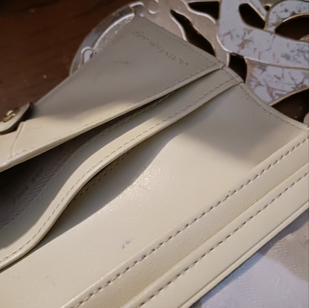 👛👜 Ralph Lauren Iconic Blue&Beige🌼 🌸Vintage Leather Wallet♥️Nice Gift 🎁 💙 - Picture 13 of 16